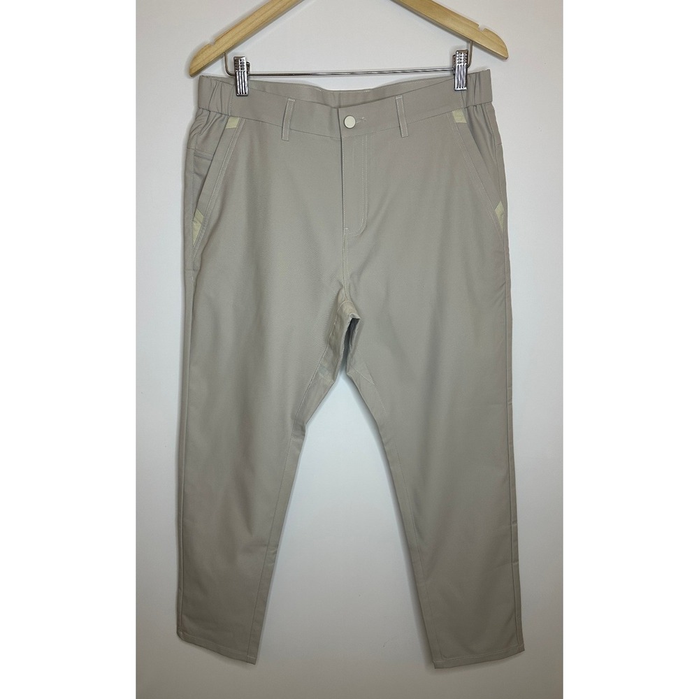 Jack Archer Jetsetter Tech Pants 32 x 30 Stone Golf Travel Performance Stretch - Picture 2 of 11